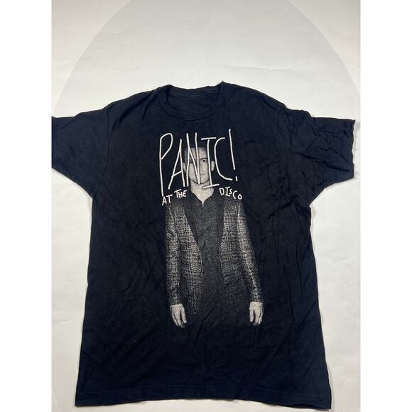 Panic! At The Disco Graphic Band Tee | Black Unisex Alt Rock T-Shirt | Emo - Picture 1 of 2